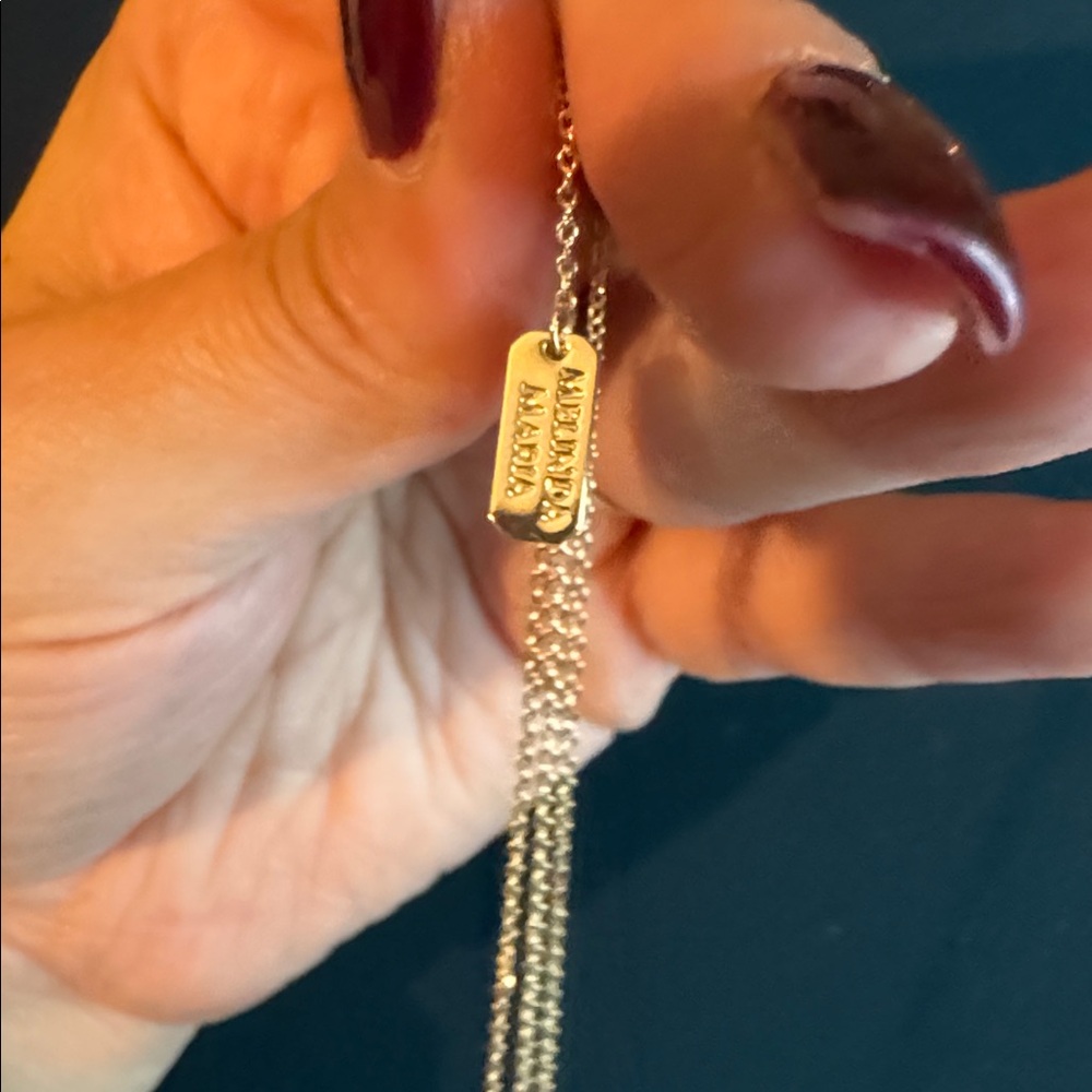 Melinda Maria 18KGP with Multiple Gemstones Necklace - Picture 3 of 4